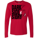 T-Shirts Red / Small DARKSIDE STORY Men's Premium Long Sleeve