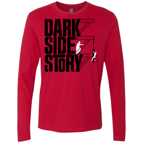 T-Shirts Red / Small DARKSIDE STORY Men's Premium Long Sleeve