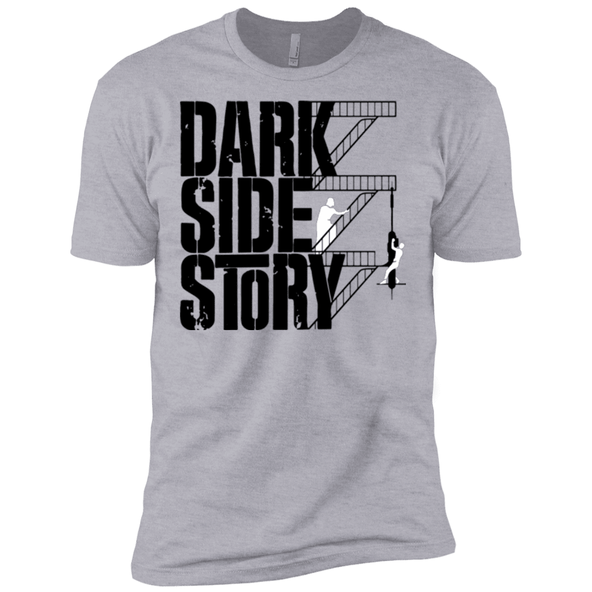 T-Shirts Heather Grey / X-Small DARKSIDE STORY Men's Premium T-Shirt