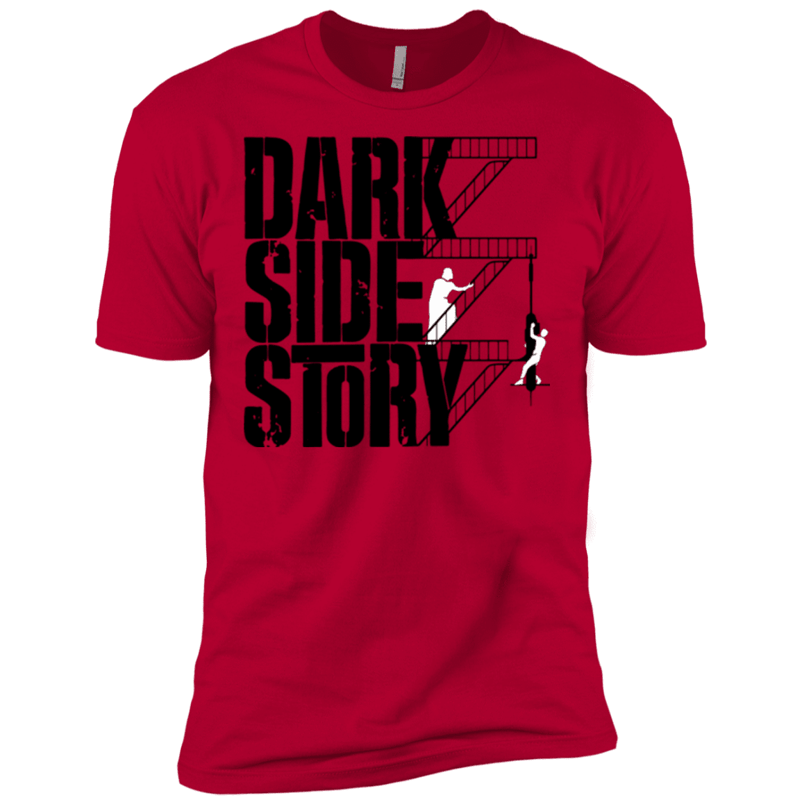 T-Shirts Red / X-Small DARKSIDE STORY Men's Premium T-Shirt