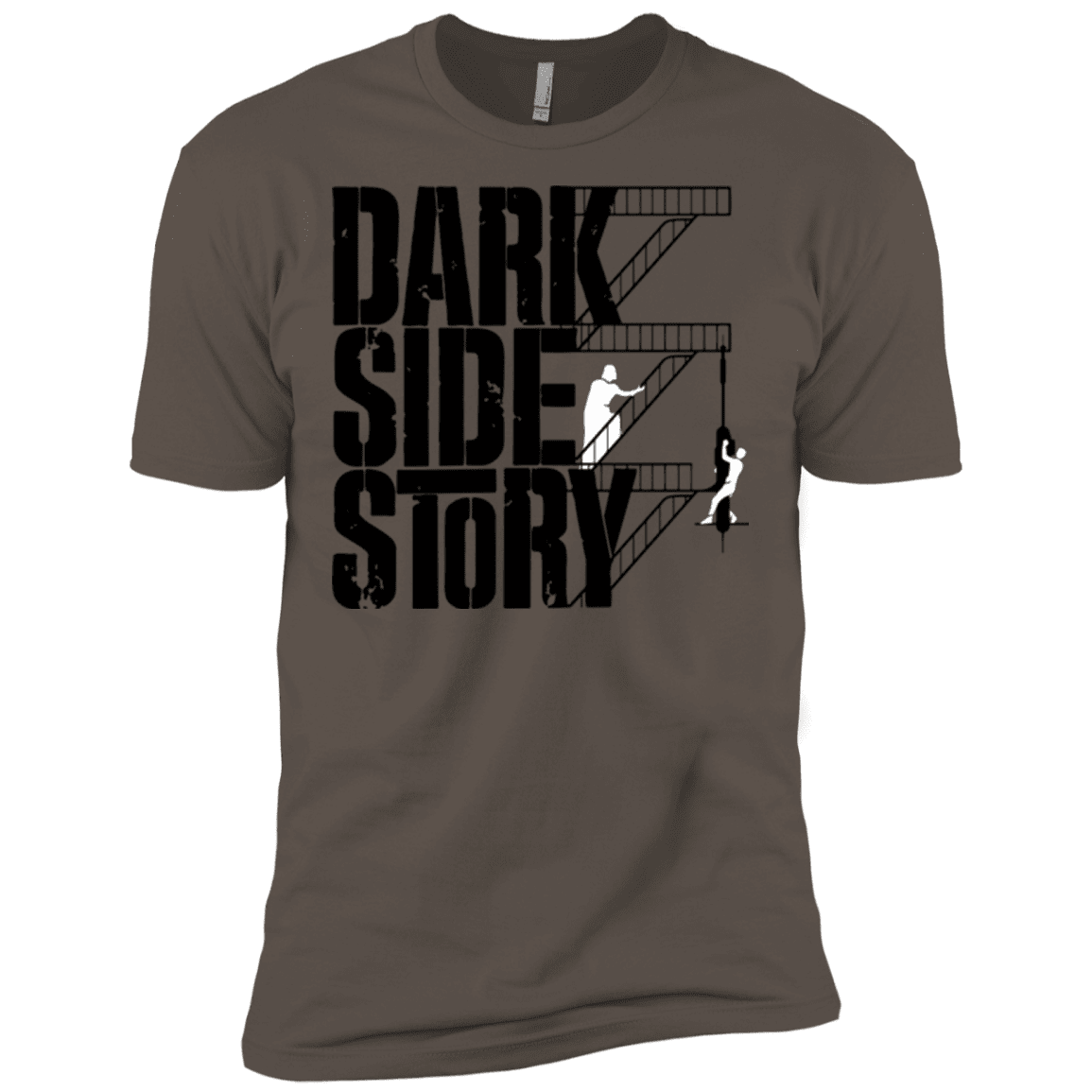T-Shirts Warm Grey / X-Small DARKSIDE STORY Men's Premium T-Shirt