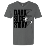 T-Shirts Heavy Metal / X-Small DARKSIDE STORY Men's Premium V-Neck