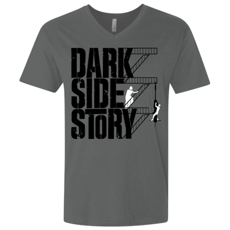 T-Shirts Heavy Metal / X-Small DARKSIDE STORY Men's Premium V-Neck