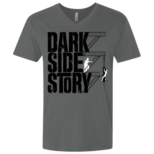 T-Shirts Heavy Metal / X-Small DARKSIDE STORY Men's Premium V-Neck