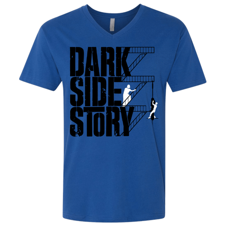 T-Shirts Royal / X-Small DARKSIDE STORY Men's Premium V-Neck