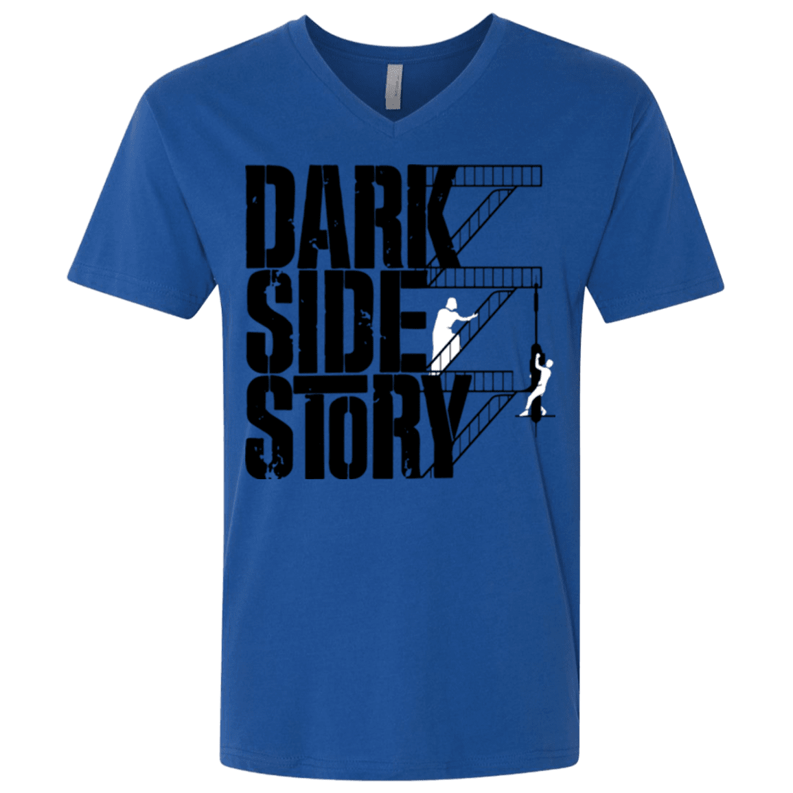 T-Shirts Royal / X-Small DARKSIDE STORY Men's Premium V-Neck