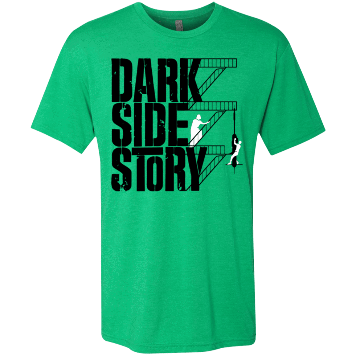 T-Shirts Envy / Small DARKSIDE STORY Men's Triblend T-Shirt