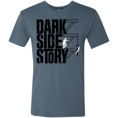 T-Shirts Indigo / Small DARKSIDE STORY Men's Triblend T-Shirt