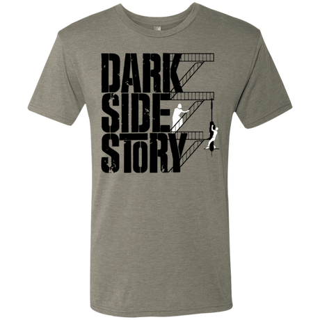 T-Shirts Venetian Grey / Small DARKSIDE STORY Men's Triblend T-Shirt