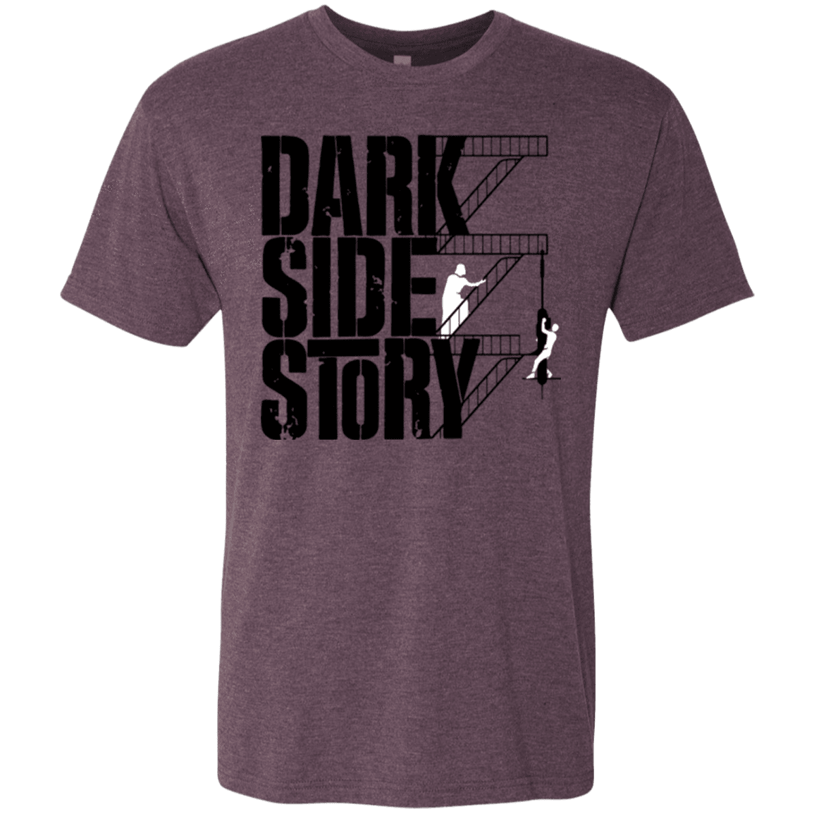 T-Shirts Vintage Purple / Small DARKSIDE STORY Men's Triblend T-Shirt