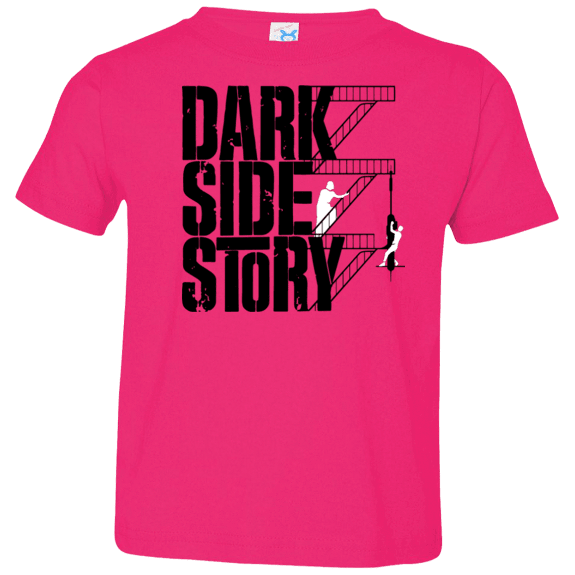 T-Shirts Hot Pink / 2T DARKSIDE STORY Toddler Premium T-Shirt