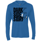 T-Shirts Vintage Royal / X-Small DARKSIDE STORY Triblend Long Sleeve Hoodie Tee