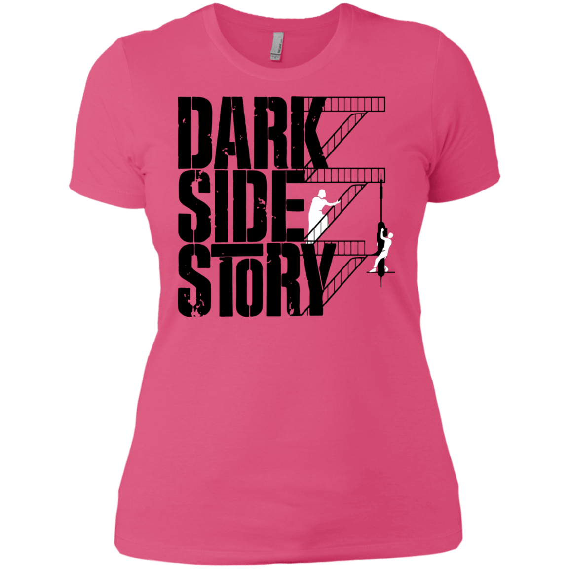 T-Shirts Hot Pink / X-Small DARKSIDE STORY Women's Premium T-Shirt