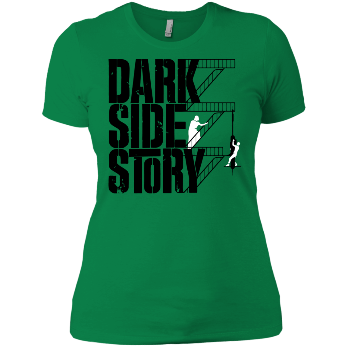 T-Shirts Kelly Green / X-Small DARKSIDE STORY Women's Premium T-Shirt