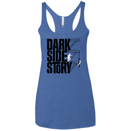 T-Shirts Vintage Royal / X-Small DARKSIDE STORY Women's Triblend Racerback Tank