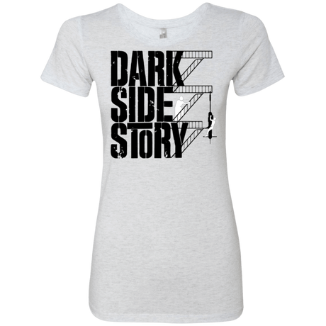 T-Shirts Heather White / Small DARKSIDE STORY Women's Triblend T-Shirt