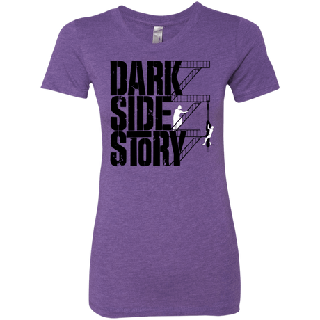 T-Shirts Purple Rush / Small DARKSIDE STORY Women's Triblend T-Shirt