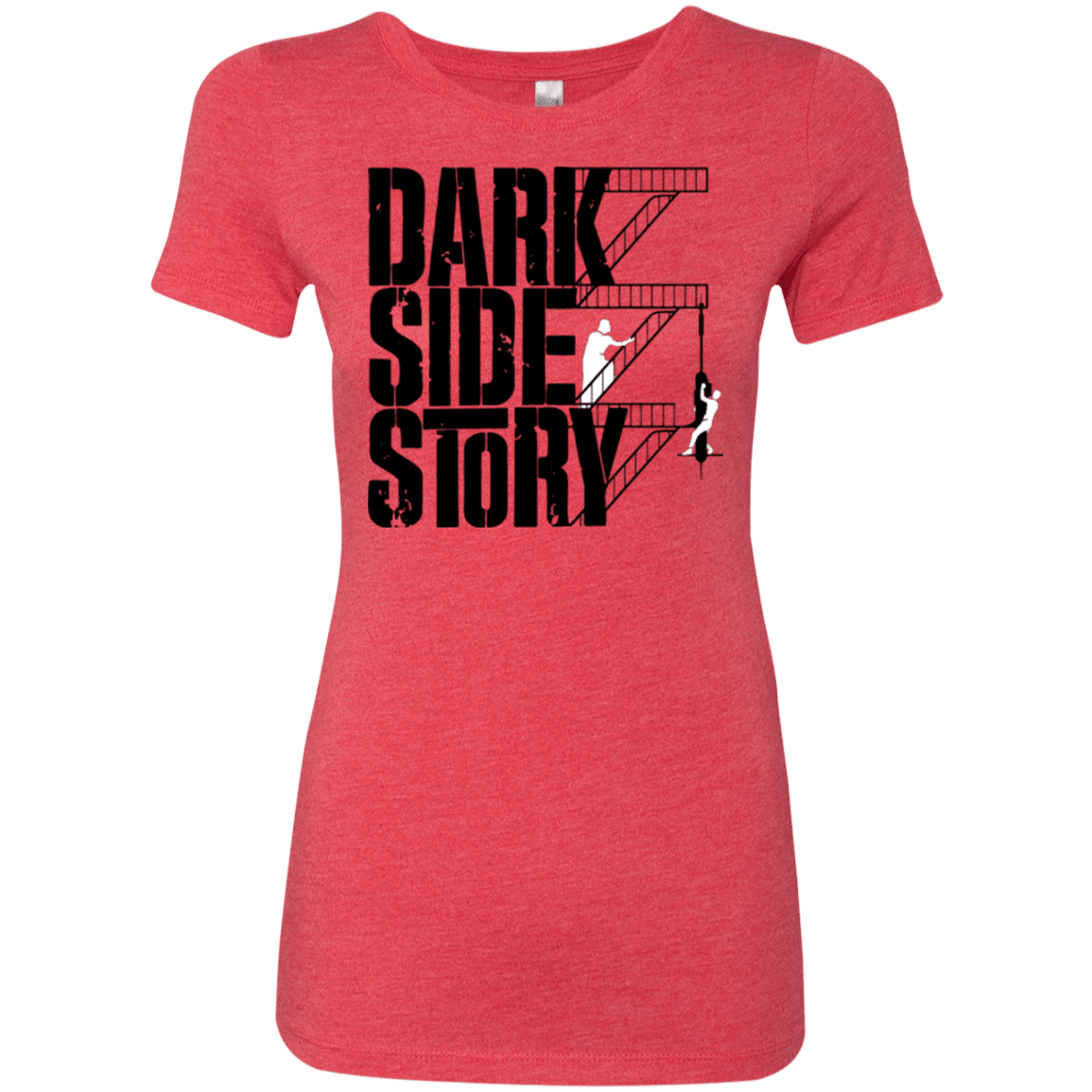 T-Shirts Vintage Red / Small DARKSIDE STORY Women's Triblend T-Shirt