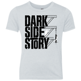 T-Shirts Heather White / YXS DARKSIDE STORY Youth Triblend T-Shirt