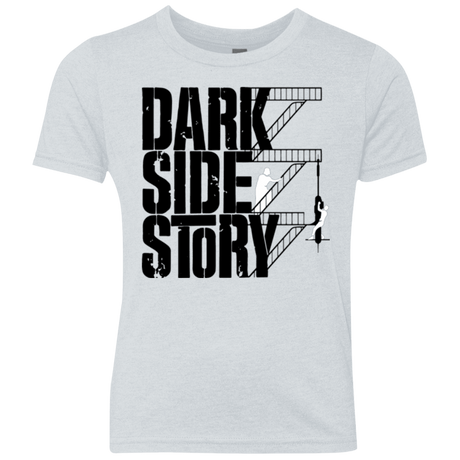 T-Shirts Heather White / YXS DARKSIDE STORY Youth Triblend T-Shirt