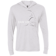 T-Shirts Heather White / X-Small DARKSIDE Triblend Long Sleeve Hoodie Tee