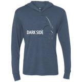 T-Shirts Indigo / X-Small DARKSIDE Triblend Long Sleeve Hoodie Tee