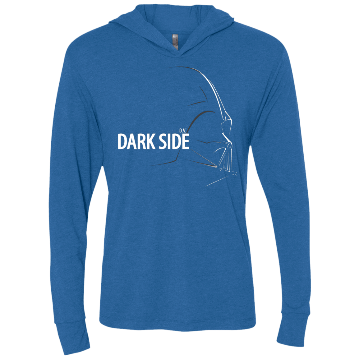 T-Shirts Vintage Royal / X-Small DARKSIDE Triblend Long Sleeve Hoodie Tee