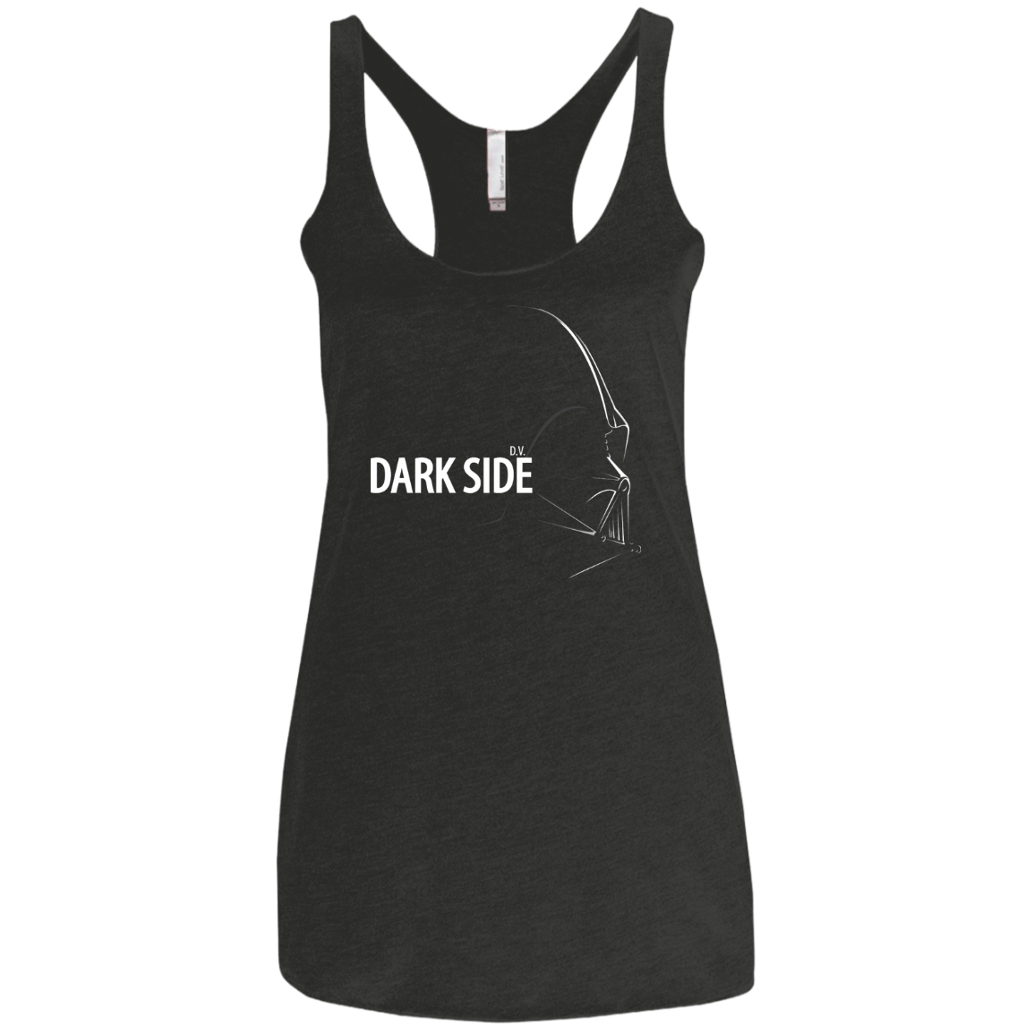 T-Shirts Vintage Black / X-Small DARKSIDE Women's Triblend Racerback Tank