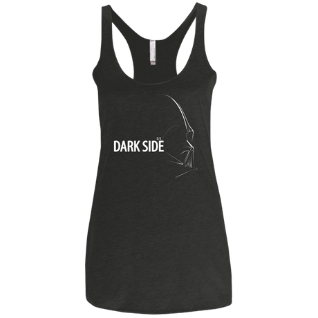T-Shirts Vintage Black / X-Small DARKSIDE Women's Triblend Racerback Tank