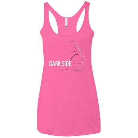 T-Shirts Vintage Pink / X-Small DARKSIDE Women's Triblend Racerback Tank
