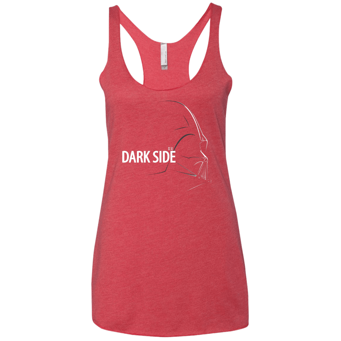 T-Shirts Vintage Red / X-Small DARKSIDE Women's Triblend Racerback Tank