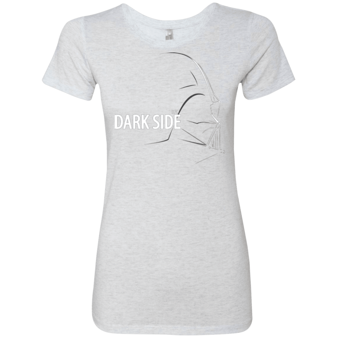 T-Shirts Heather White / Small DARKSIDE Women's Triblend T-Shirt