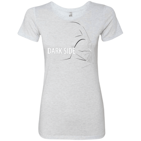 T-Shirts Heather White / Small DARKSIDE Women's Triblend T-Shirt