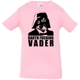 T-Shirts Pink / 6 Months Dart Fucking Vader Infant Premium T-Shirt