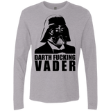 T-Shirts Heather Grey / Small Dart Fucking Vader Men's Premium Long Sleeve
