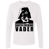 T-Shirts White / Small Dart Fucking Vader Men's Premium Long Sleeve