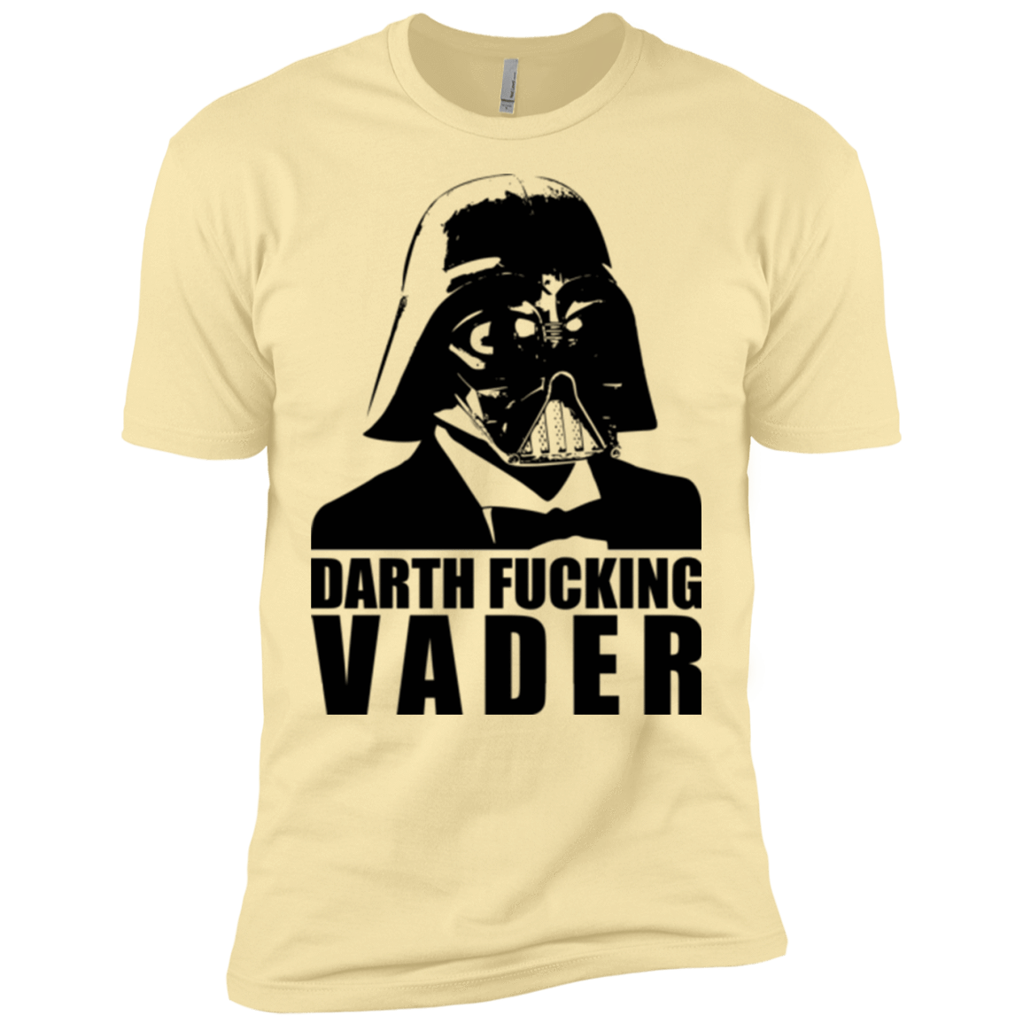 T-Shirts Banana Cream / X-Small Dart Fucking Vader Men's Premium T-Shirt