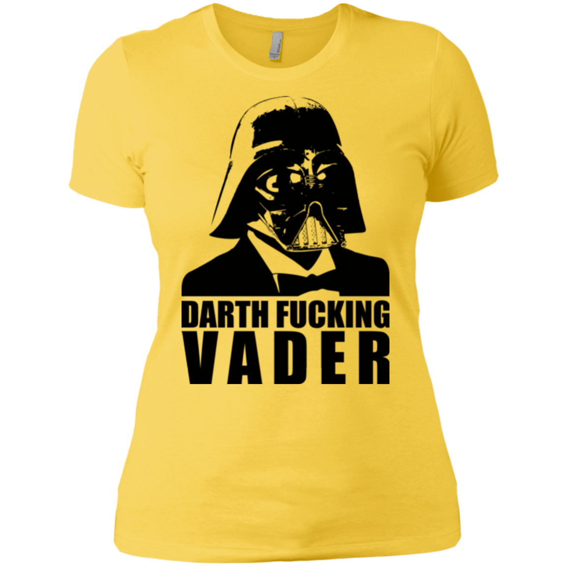 T-Shirts Vibrant Yellow / X-Small Dart Fucking Vader Women's Premium T-Shirt