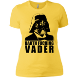 T-Shirts Vibrant Yellow / X-Small Dart Fucking Vader Women's Premium T-Shirt