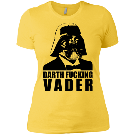 T-Shirts Vibrant Yellow / X-Small Dart Fucking Vader Women's Premium T-Shirt