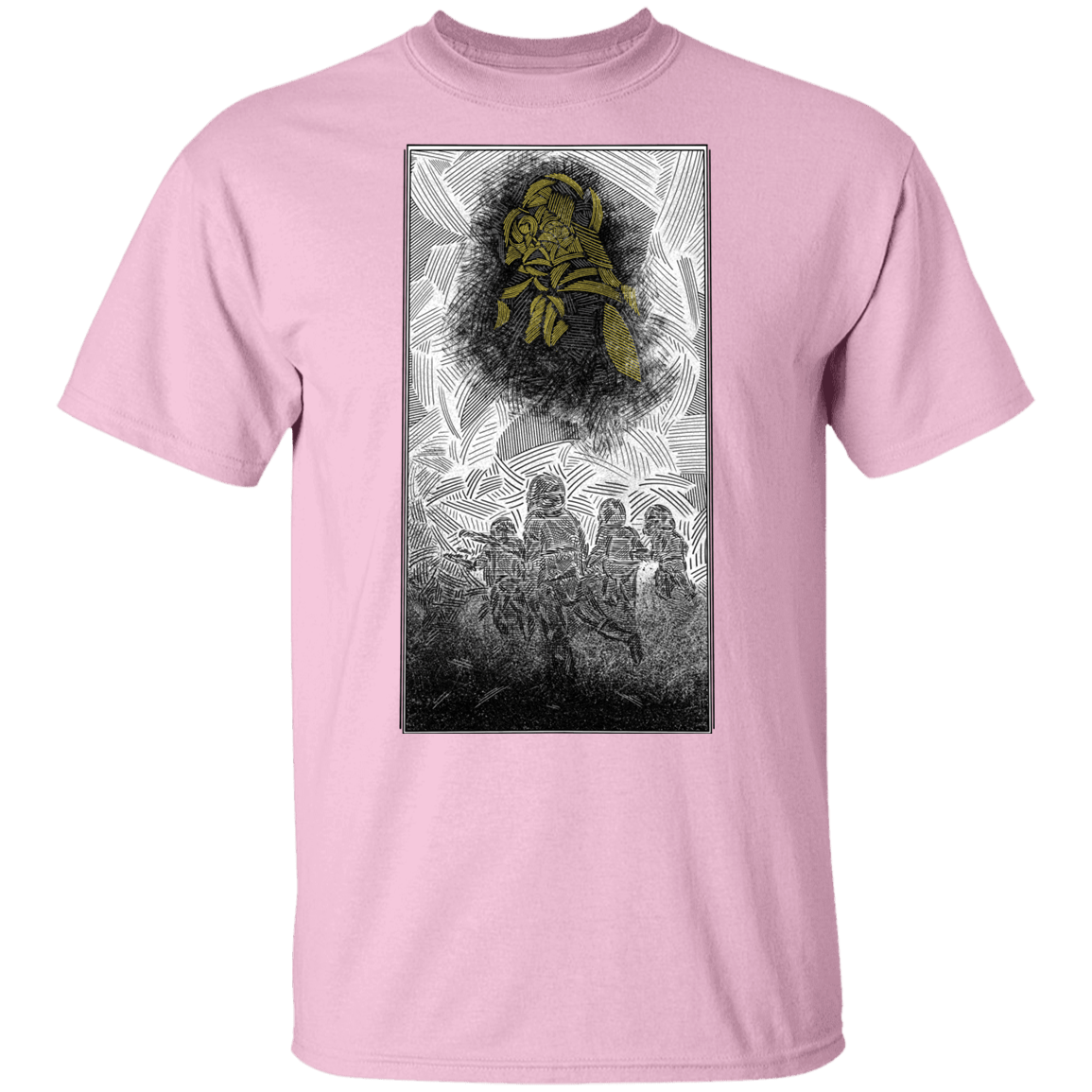 T-Shirts Light Pink / YXS Darth Booth Youth T-Shirt