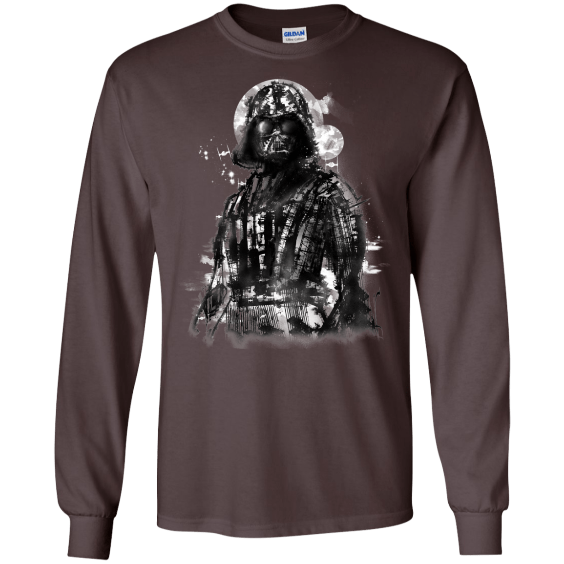 Darth Bot Men's Long Sleeve T-Shirt