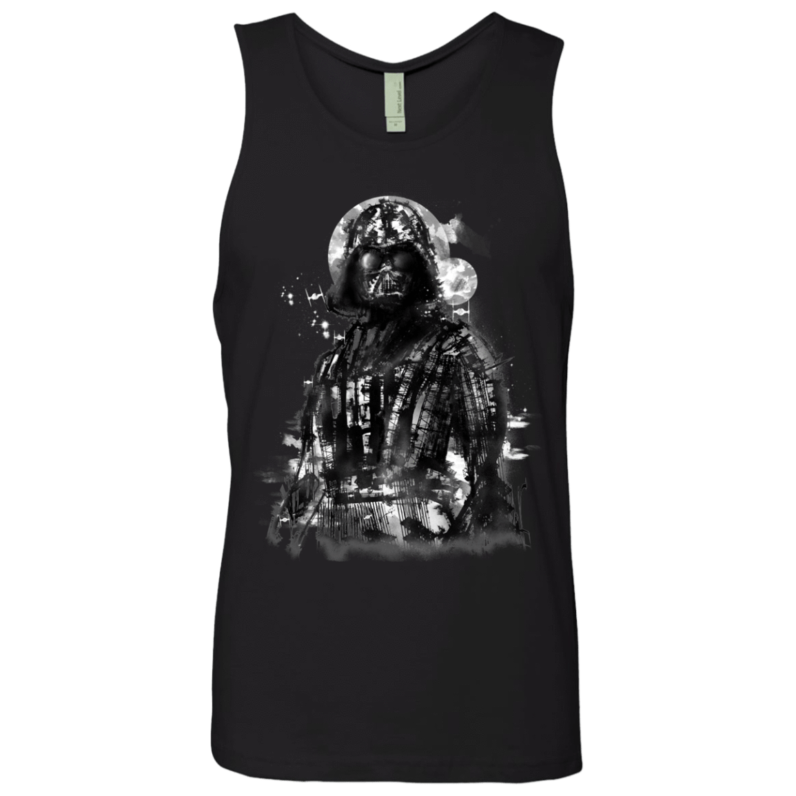 T-Shirts Black / S Darth Bot Men's Premium Tank Top