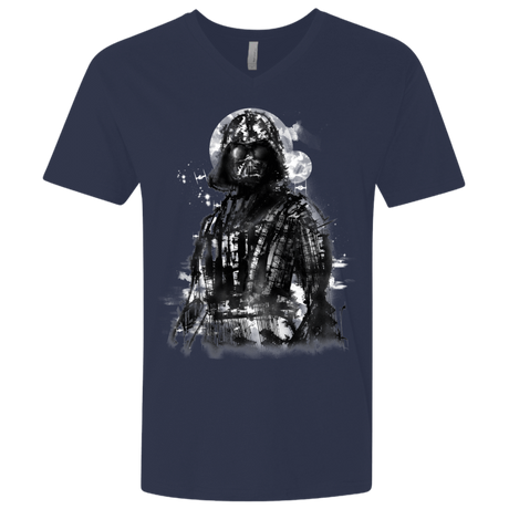 T-Shirts Midnight Navy / X-Small Darth Bot Men's Premium V-Neck