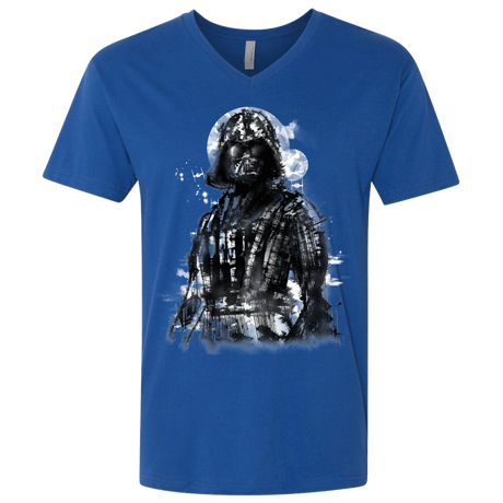 T-Shirts Royal / X-Small Darth Bot Men's Premium V-Neck