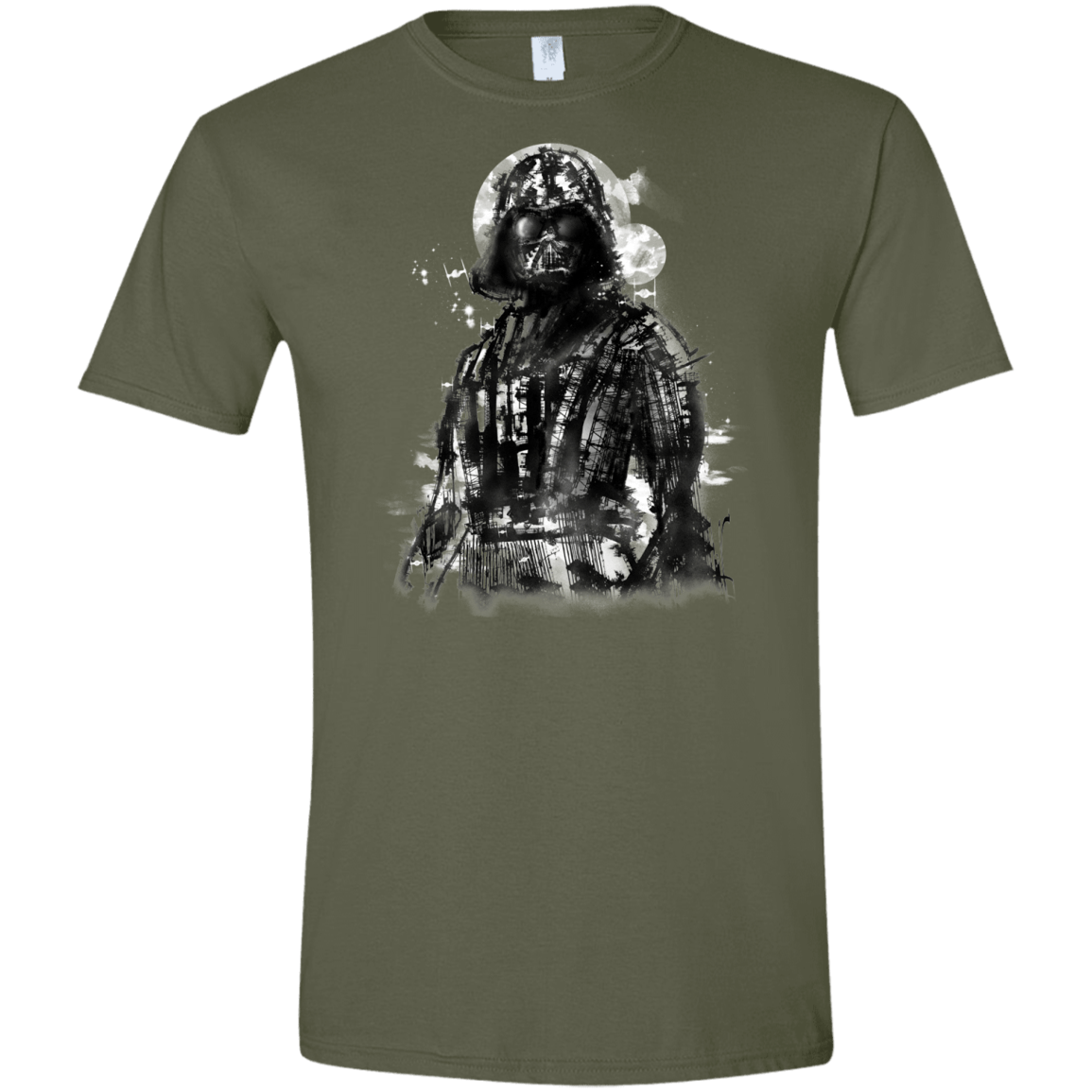 Darth Bot Men's Semi-Fitted Softstyle