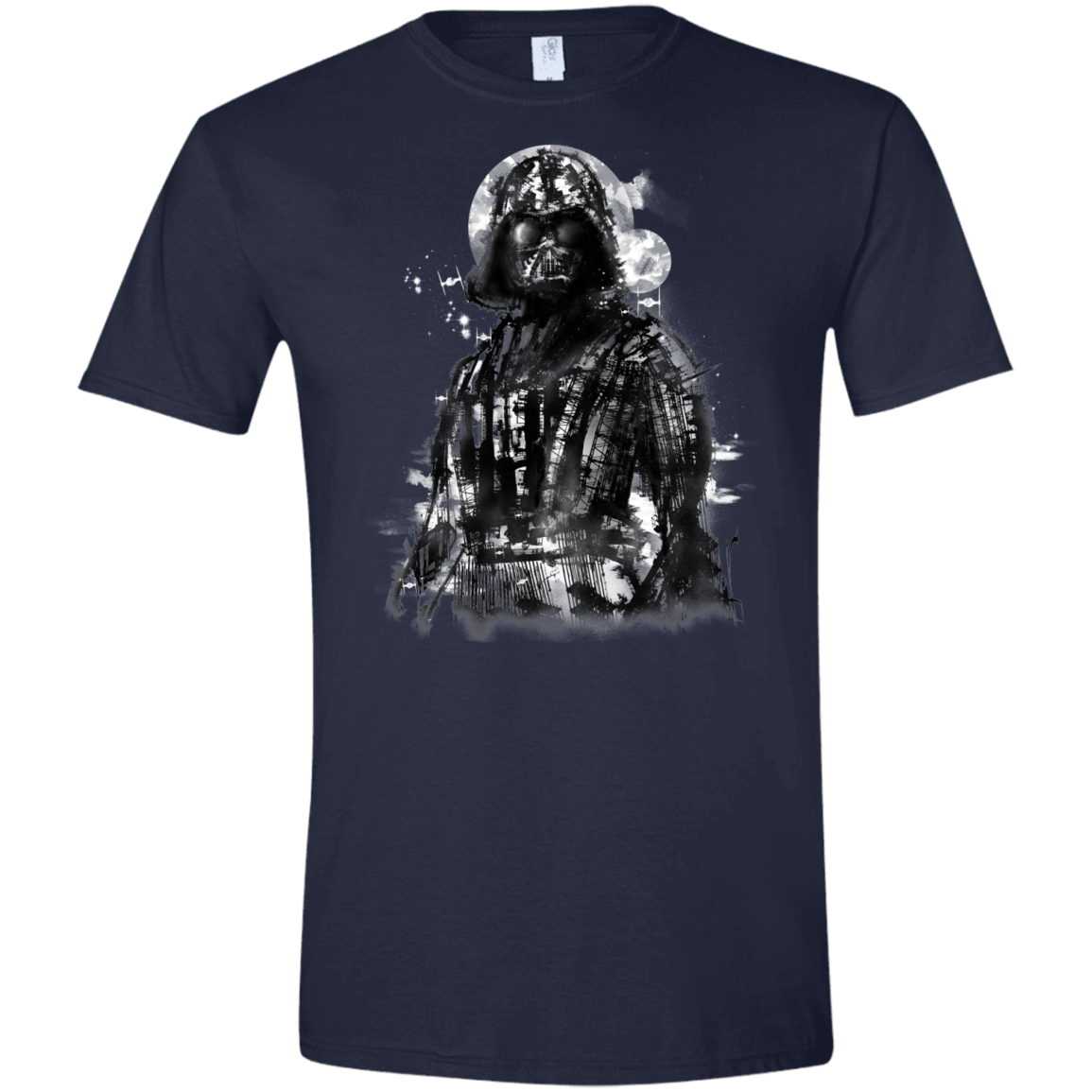 Darth Bot Men's Semi-Fitted Softstyle