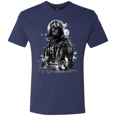 T-Shirts Vintage Navy / S Darth Bot Men's Triblend T-Shirt