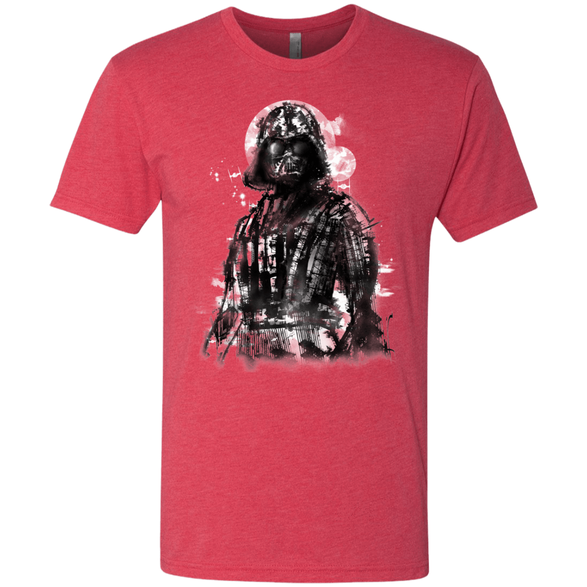 T-Shirts Vintage Red / S Darth Bot Men's Triblend T-Shirt