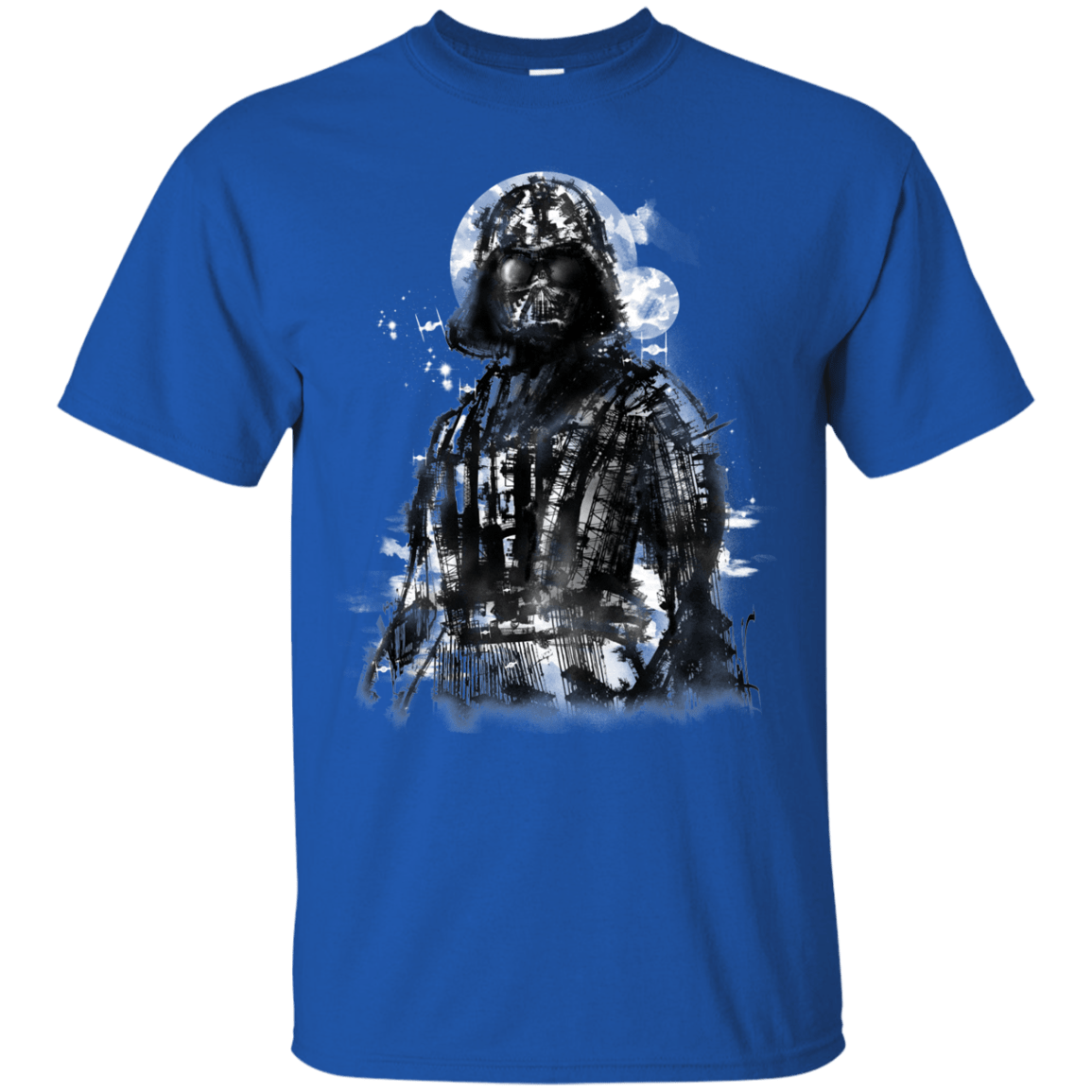 T-Shirts Royal / S Darth Bot T-Shirt